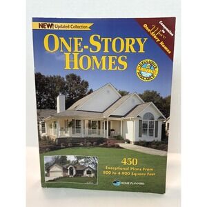 One-Story Homes: Over 450 Designs for Single-Level Living by Home Planners